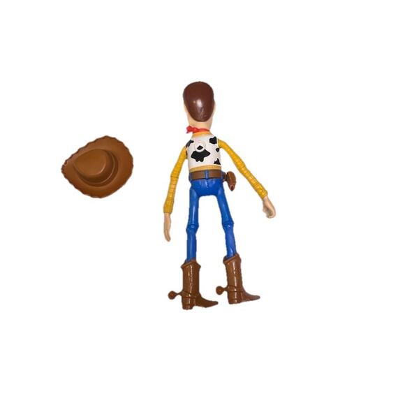Disney Pixar Toy Story 4 Sheriff Woody 9” Poseable Action Figure Jointed Doll - Picture 5 of 6